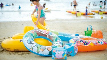 認清兒童水上用品屬玩具抑或游泳用具 	