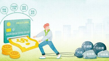 贷小心！
信用卡签帐、套现、 透支利息要睇真