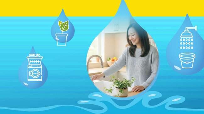 家居慳水有法 
幫你慳錢又環保