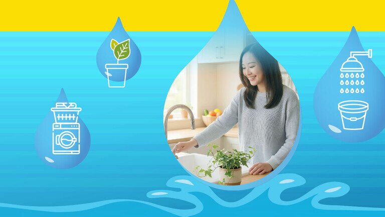 家居慳水有法 
幫你慳錢又環保