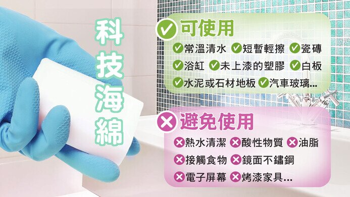 注意是否用得其所！
解构「去渍神器」科技海绵
