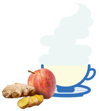 苹果姜茶