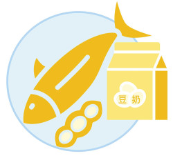 鱼类和肉类是维他命B3的最佳来源,素食者则可选择全谷物类和豆类等。