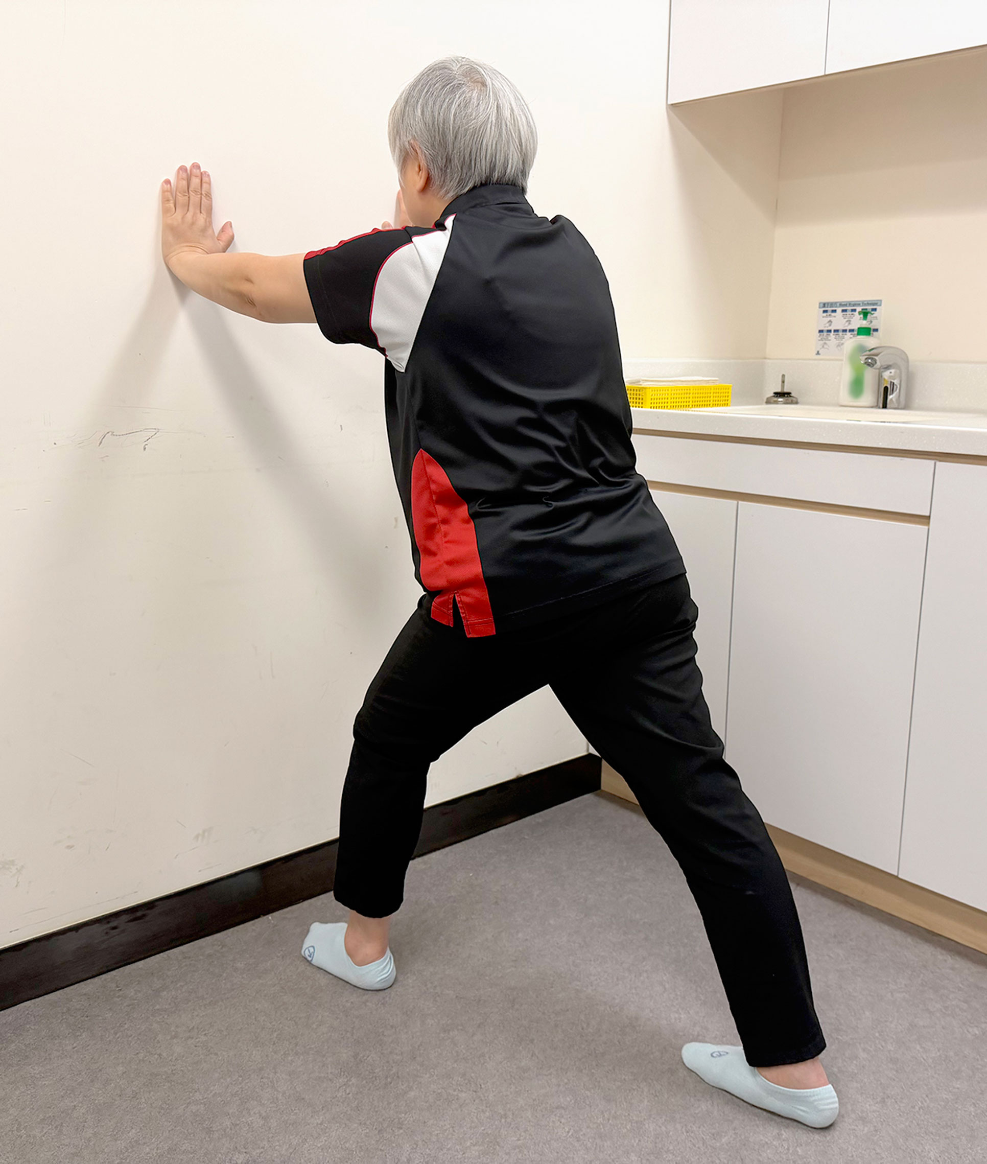 站式後小腿拉筋