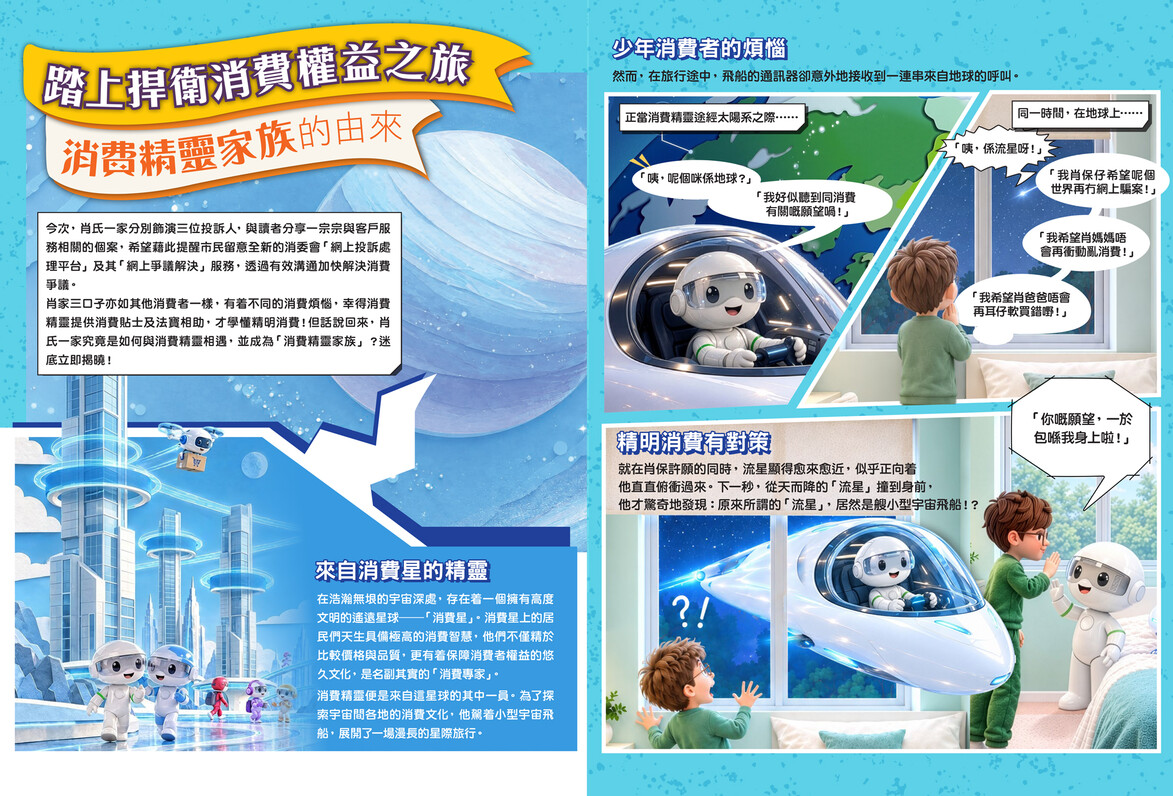 踏上捍卫消费权益之旅 消费精灵家族的由来