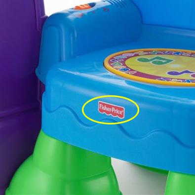 Fisher-Price Laugh & Learn Musical Learning Chair (Model Number H4609)
