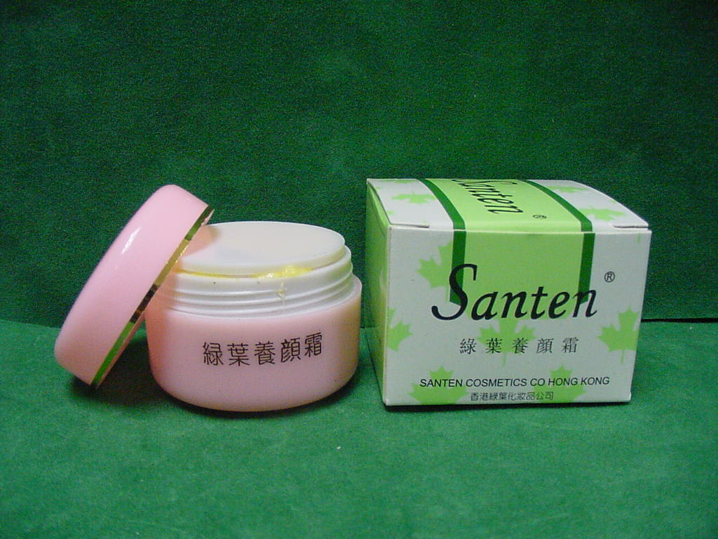 samples of a beauty cream "Santen" had high concentration of mercury