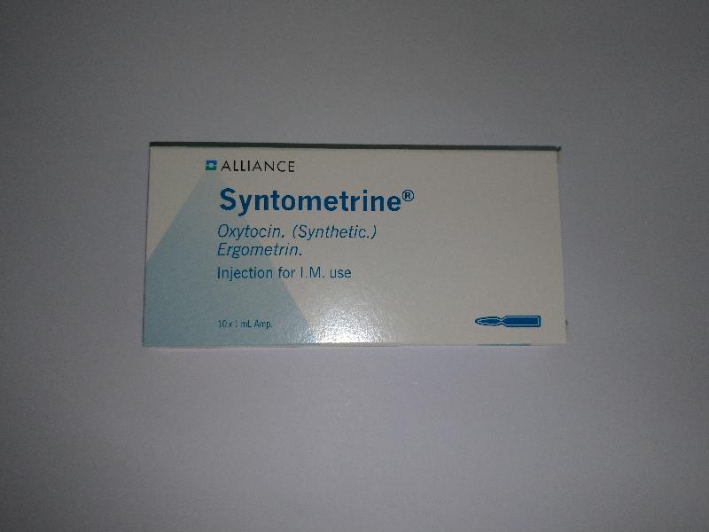 The Department of Health today (April 3) endorsed a licensed drug wholesaler, Healthcare Division O/B DCH Auriga (Hong Kong) Limited, to recall one batch (batch number: 60748) of Syntometrine Injection (Hong Kong Registration number: HK-01698) from the market because of a potential quality issue. 