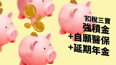 《扣稅三寶：強積金 + 延期年金 + 自願醫保》