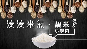 《食米冷知識：湊湊米氣．靚米小學問》