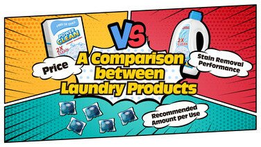 A Guide to Laundry: A Comparison between Laundry Products 