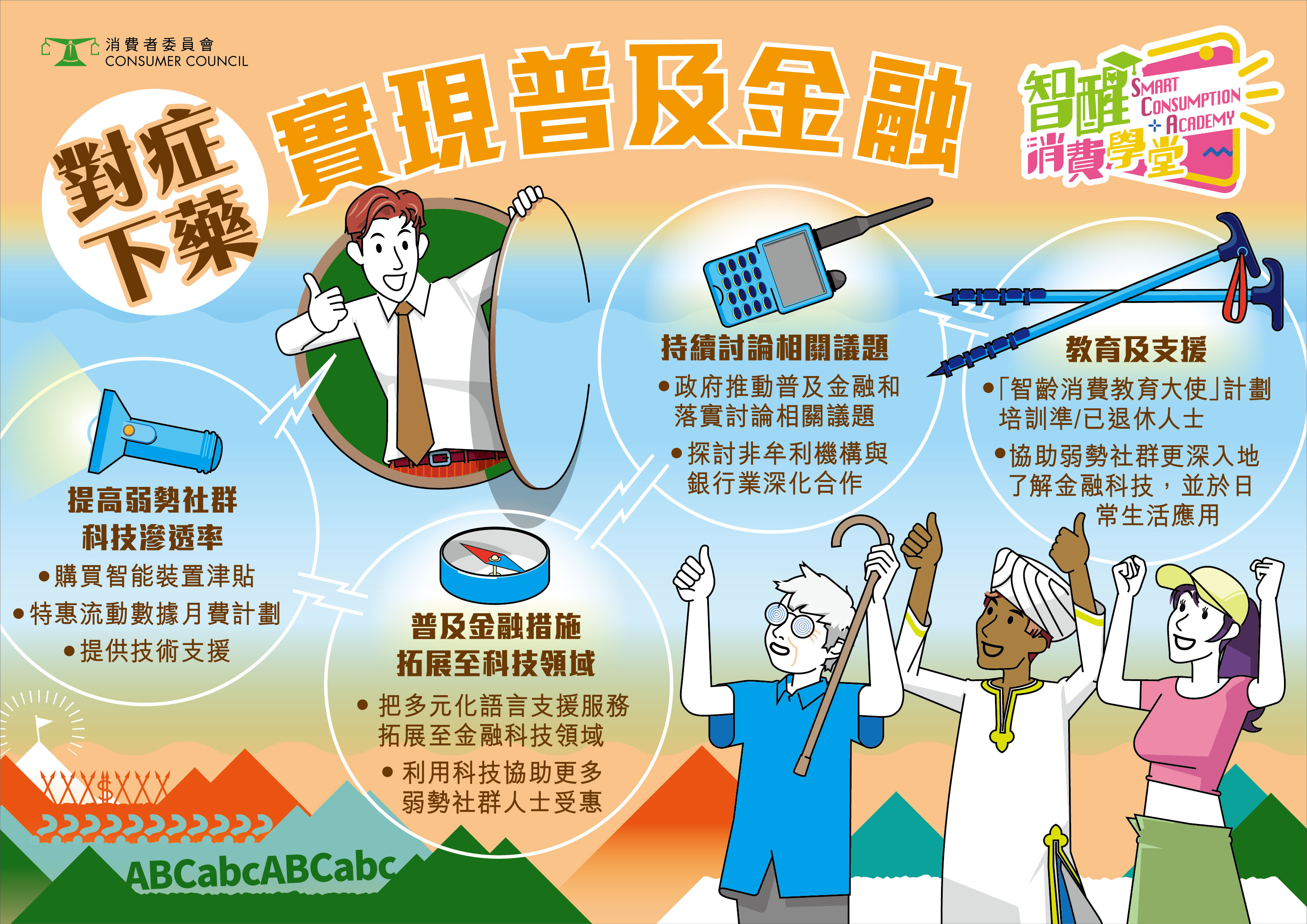實現普及金融